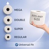 image:imageBROOKSTONE Toilet Paper Holder Stand Reserve  Free Standing Toilet Paper Stand with Storage that Holds Mega Rolls Standing Bathroom Tissue Organizer Bathroom Decor  Modern Storage Holder BlackNickel