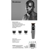 image:imageBrookstone  Cordless TBlade Hair Trimmer for Beard and Grooming Grey