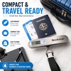image:imageBrookstone Digital Luggage Scale Compact Handheld PortableGrey