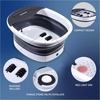 image:imageBrookstone  Collapsible Electric Foot Spa with Massage Rollers