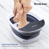 image:imageBrookstone  Collapsible Electric Foot Spa with Massage Rollers