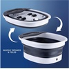 image:imageBrookstone  Collapsible Electric Foot Spa with Massage Rollers