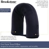 image:imageBrookstone Free Form Travel Pillow Lightweight Flexible Memory Foam PillowBlack