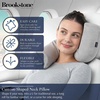 image:imageBrookstone Free Form Travel Pillow Lightweight Flexible Memory Foam PillowGrey