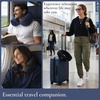 image:imageBrookstone Free Form Travel Pillow Lightweight Flexible Memory Foam PillowGrey
