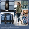 image:imageBrookstone Luggage Strap 2in1 TSAApproved Expandable StrapBlack