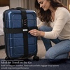 image:imageBrookstone Luggage Strap 2in1 TSAApproved Expandable StrapBlack