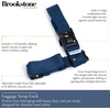image:imageBrookstone Luggage Strap 2in1 TSAApproved Expandable StrapBlue