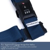 image:imageBrookstone Luggage Strap 2in1 TSAApproved Expandable StrapBlue