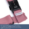 image:imageBrookstone Luggage Strap 2in1 TSAApproved Expandable StrapLilac Ice