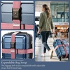 image:imageBrookstone Luggage Strap 2in1 TSAApproved Expandable StrapLilac Ice