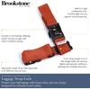 image:imageBrookstone Luggage Strap 2in1 TSAApproved Expandable StrapOrange