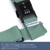 image:imageBrookstone Luggage Strap 2in1 TSAApproved Expandable StrapVintage Green