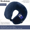 image:imageBrookstone Microbead Neck Pillow Soft Travel Pillow with Phone PocketBlue