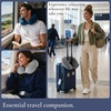 image:imageBrookstone Microbead Neck Pillow Soft Travel Pillow with Phone PocketDark Grey