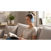 image:imageBrookstone Sound Shield ANC Wireless OverEar Headphones Bluetooth 53 WhiteBlue