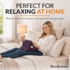 image:imageBrookstone Tablet Lap Cushion  Tablet and Phone Holder for Bed Flights and Travel Two Angled Memory Foam Lap Desk for Reading and Hands Free Viewing Compatible iPad and Kindle Accessories BlackPurple