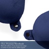 image:imageBrookstone Travel Neck Pillow  Lightweight UShaped Memory Foam Travel Pillow for Airplane Car Travels amp Sleeping BlackBlue