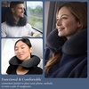 image:imageBrookstone Travel Neck Pillow  Lightweight UShaped Memory Foam Travel Pillow for Airplane Car Travels amp Sleeping BlackGrey