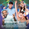 image:imageBrookstone Wireless Silent Disco Headphones Multicolor LED Lights Bluetooth 50 Up to 10 Hours of Playtime 4 Pack4 Pack