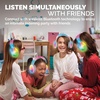 image:imageBrookstone Wireless Silent Disco Headphones Multicolor LED Lights Bluetooth 50 Up to 10 Hours of Playtime 4 Pack4 Pack