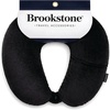 image:imageBrookstone Microbead Neck Pillow Soft Travel Pillow with Phone PocketBlack
