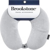 image:imageBrookstone Microbead Neck Pillow Soft Travel Pillow with Phone PocketGrey