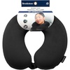 image:imageBrookstone Travel Neck Pillow  Lightweight UShaped Memory Foam Travel Pillow for Airplane Car Travels amp Sleeping BlackBlack