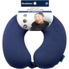 image:imageBrookstone Travel Neck Pillow  Lightweight UShaped Memory Foam Travel Pillow for Airplane Car Travels amp Sleeping BlackBlue