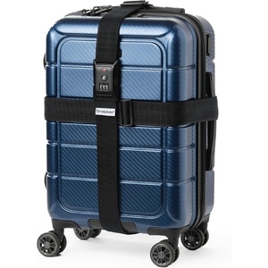 image:imageBrookstone Luggage Strap 2in1 TSAApproved Expandable StrapBlack