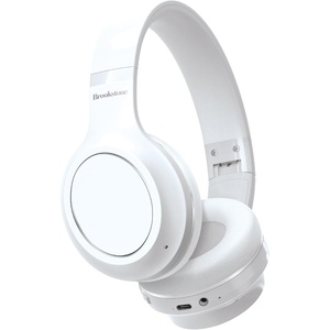 image:imageBrookstone Sound Shield ANC Wireless OverEar Headphones Bluetooth 53 WhiteWhite