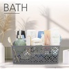 image:imageBROOKSTONE  2 Pack Large Storage Baskets with Handles Decorative Woven Pattern Versatile and Stylish Organizers for Home BPA Free Plastic Bins