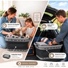 image:imageBROOKSTONE Collapsible Laundry Basket Set Modern Extra Large Collapsible Basket Set Comfort NonSlip Grip Handles Minimalist Space Saving Design Portable PopUp Hamper BPA FREE Dark Grey 2 PACKDark Grey
