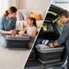 image:imageBROOKSTONE Collapsible Laundry Basket Set Modern Extra Large Collapsible Basket Set Comfort NonSlip Grip Handles Minimalist Space Saving Design Portable PopUp Hamper BPA FREE Dark Grey 2 PACKCharcoal Gray