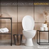 image:imageBROOKSTONE Decorative Metallic Bronze Waste Basket Trash Can  Stylish and Functional Addition to Any RoomBronze