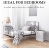 image:imageBROOKSTONE Slim Laundry Hamper with Handles Perfectly Sized for Everyday Use Foldable Travel Laundry Bag for Dirty Clothes Laundry Basket for Dorms and Bedrooms