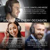 image:imageBrookstone AirPhones Pro Wireless Over Ear Headphones Active Noise Cancelling TWS Bluetooth Headphones 30H Playtime Deep Bass HighRes Audio Touch Controls Comfort EarCups Portable Black