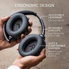 image:imageBrookstone AirPhones Pro Wireless Over Ear Headphones Active Noise Cancelling TWS Bluetooth Headphones 30H Playtime Deep Bass HighRes Audio Touch Controls Comfort EarCups Portable Black