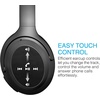 image:imageBrookstone AirPhones Pro Wireless Over Ear Headphones Active Noise Cancelling TWS Bluetooth Headphones 30H Playtime Deep Bass HighRes Audio Touch Controls Comfort EarCups Portable Black