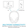 image:imageBrookstone AirPhones Pro Wireless Over Ear Headphones Active Noise Cancelling TWS Bluetooth Headphones 30H Playtime Deep Bass HighRes Audio Touch Controls Comfort EarCups Portable Black