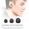 image:imageBrookstone AirPhones True Wireless Earbuds Passive Noise Cancelling TWS Bluetooth Headphones Touch Controls Wireless Charging Case IPX5 Deep Bass Builtin Mic Includes Extra EarCups