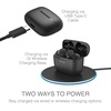 image:imageBrookstone AirPhones True Wireless Earbuds Passive Noise Cancelling TWS Bluetooth Headphones Touch Controls Wireless Charging Case IPX5 Deep Bass Builtin Mic Includes Extra EarCups