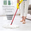 image:imageBrookstone Collapsible Bucket Foldable Cleaning Bucket with Handle Household Essentials Cleaning Basin and Dust Mop Bucket Collapsible Wash Basin for Car Cleaning 26 Gal 10L Square GreyWhite  Round