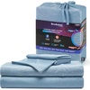 image:imageBrookstone Comfort Cooling Queen Sheet Set 4Piece GrayFaded Denim