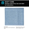 image:imageBrookstone Comfort Cooling Queen Sheet Set 4Piece GrayFaded Denim