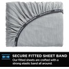 image:imageBrookstone Comfort Cooling Queen Sheet Set 4Piece GrayGray