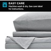 image:imageBrookstone Comfort Cooling Queen Sheet Set 4Piece GrayGray