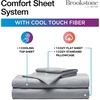 image:imageBrookstone Comfort Cooling Queen Sheet Set 4Piece GrayGray