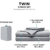 image:imageBrookstone Comfort Cooling Queen Sheet Set 4Piece GrayGray