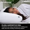image:imageBrookstone CoolSense Down Alternative Pillow 2 Pack StandardQueen WhiteTempSense